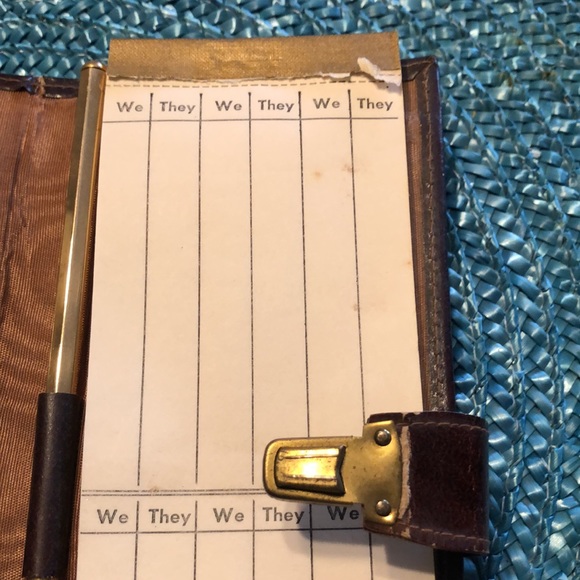 Vintage Zarkin Leather Bridge card holder case - Picture 5 of 5